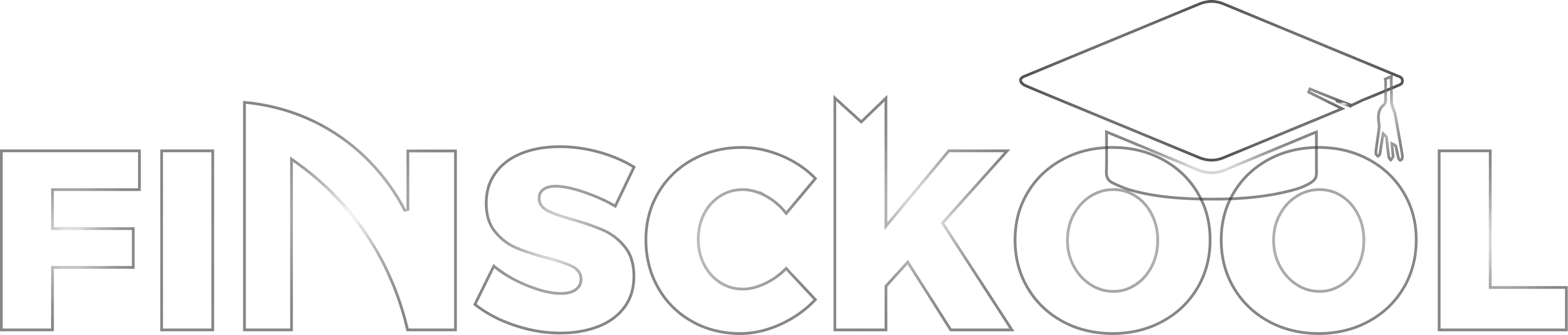 Finsckool background wordmark